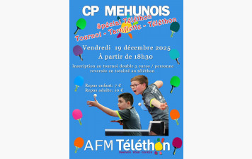 Tournoi Téléthon-Tartiflette