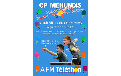 Tournoi Téléthon-Tartiflette